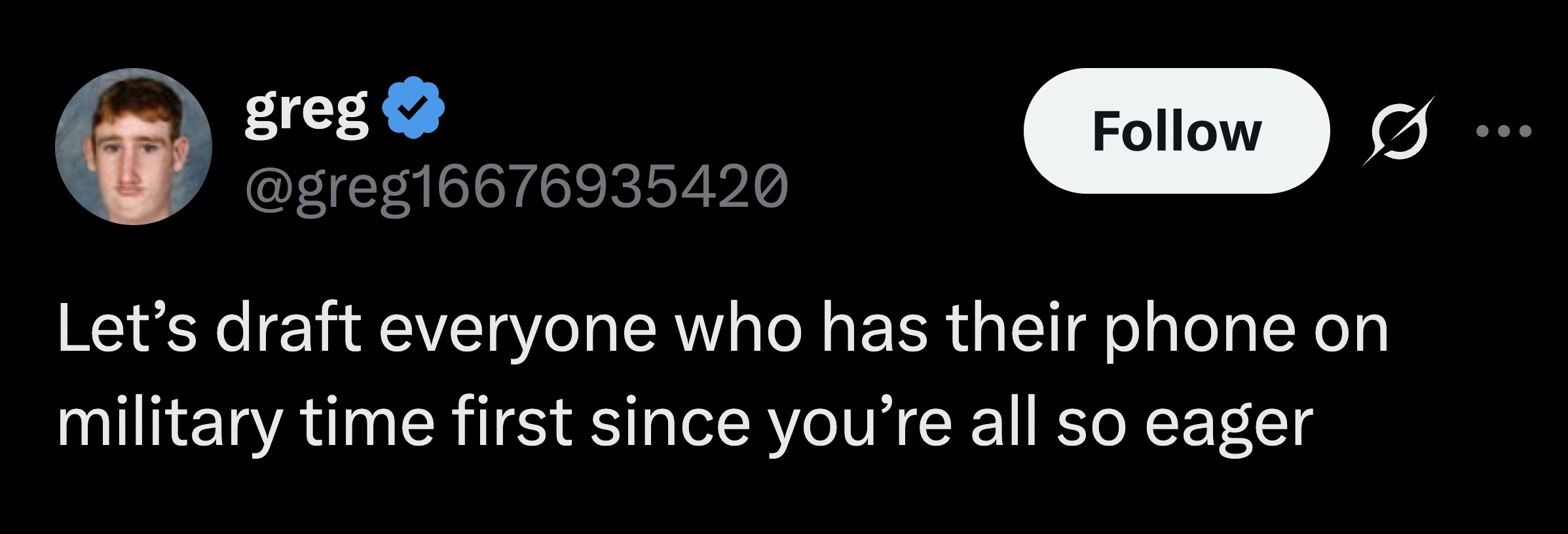 They're ready to go. 